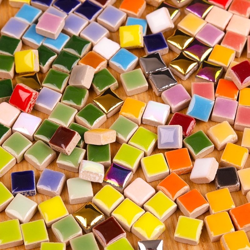 Ceramic Tile Blank - 100 г керамической мозаичной плитки для