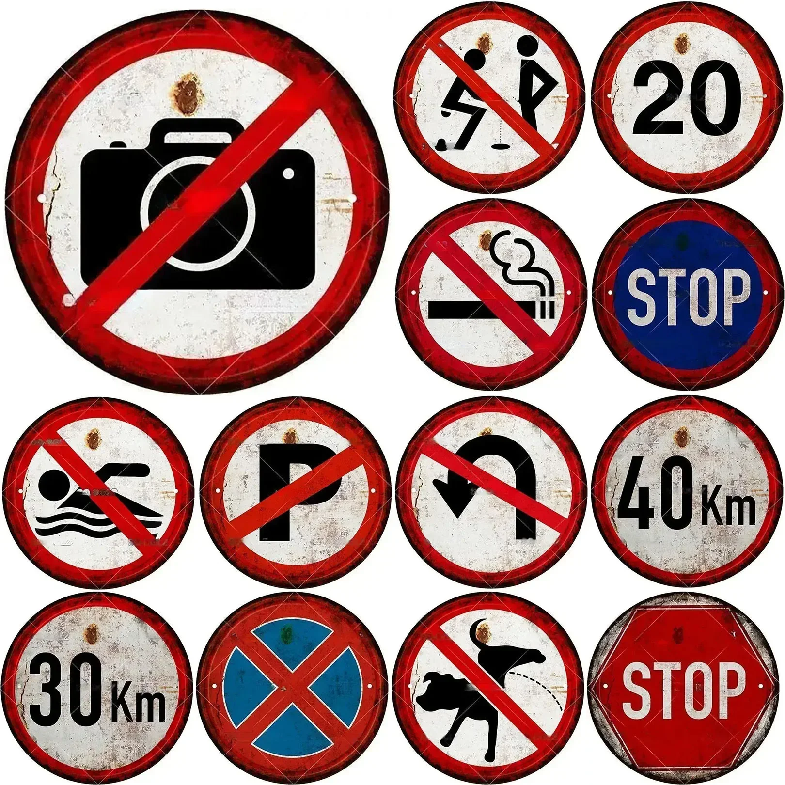Винтажные мужские пещеры, мета – обзор и цена Yard Sign Blank