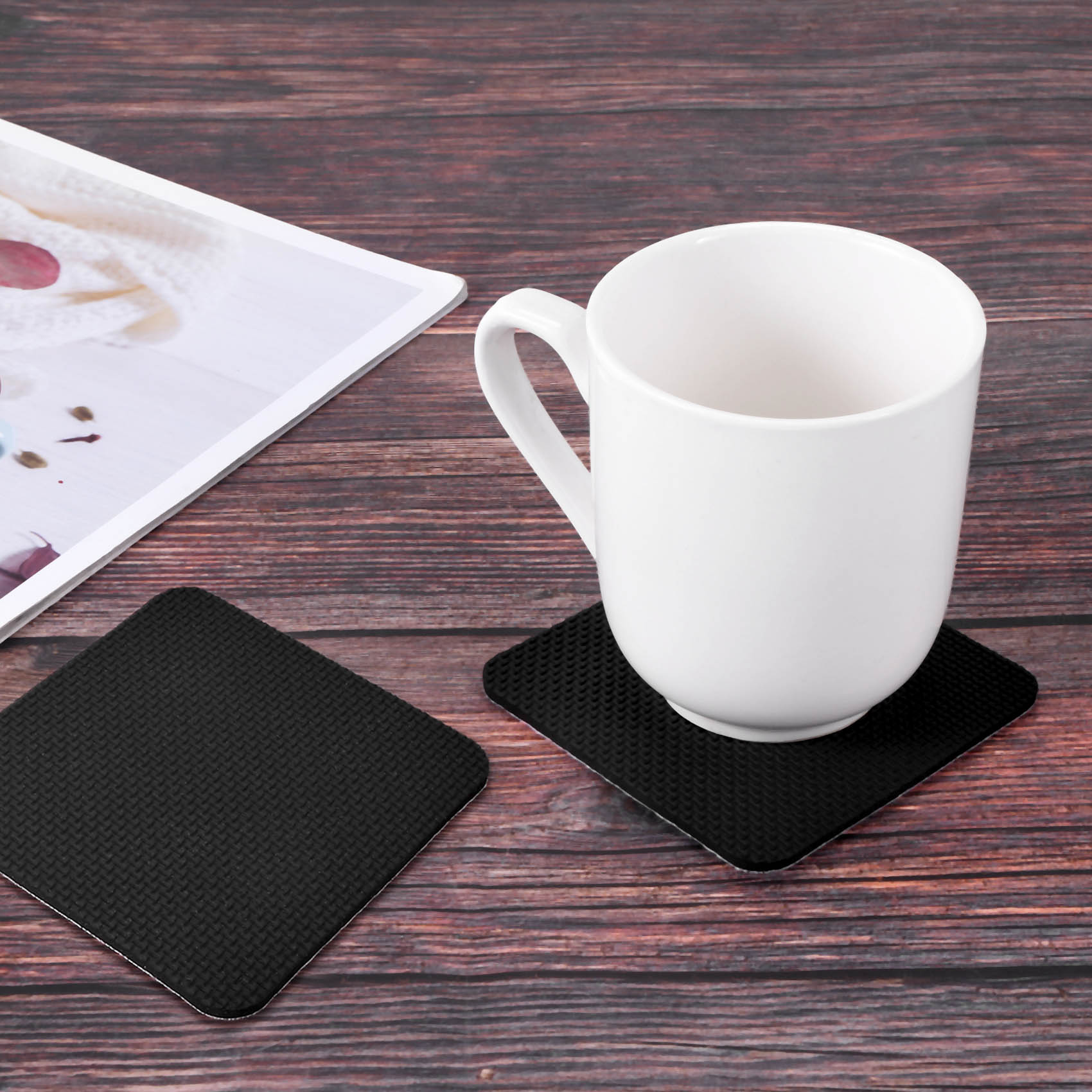 35 квадратных заготовок для су – обзор и цена Coaster Sublimation Blank