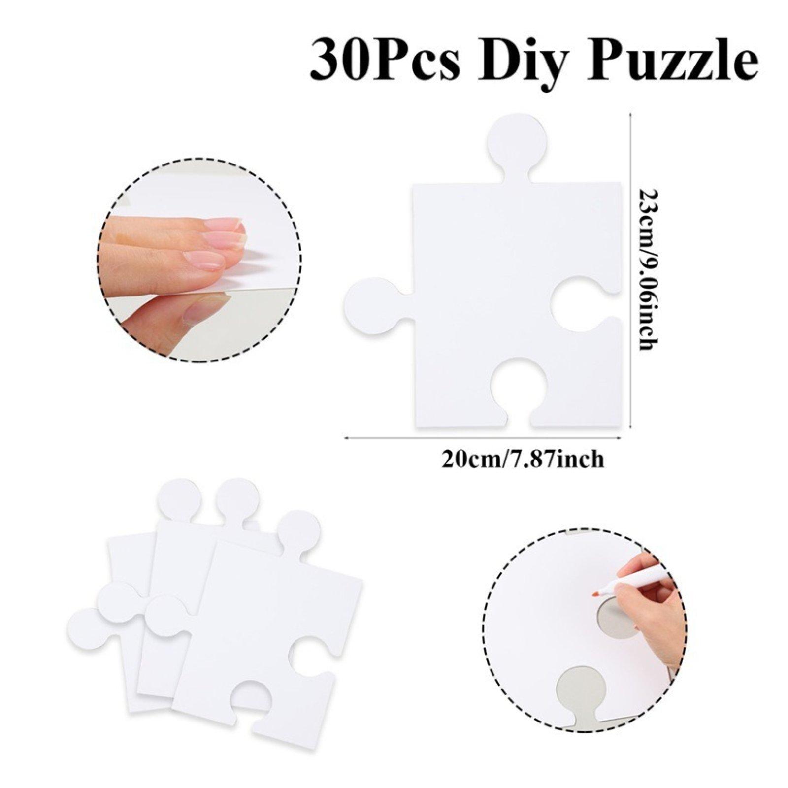 Набор для творчества: заготовк – обзор и цена Puzzle Blank White